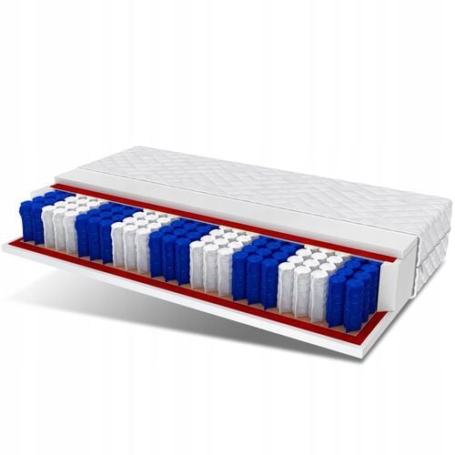 Materac 90x200 pocket 9 stref METIS DoubleHARD na Arena.pl