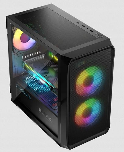 Obudowa Logic Portos ARGB Mini Black na Arena.pl