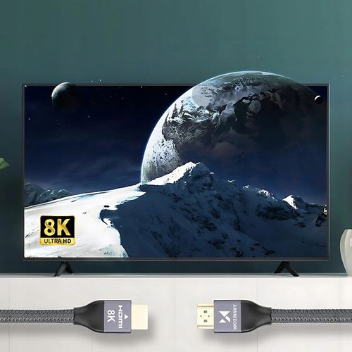 KABEL HDMI 2.1 CERTYFIKOWANY HIGH SPEED 8K 60HZ /4K 120HZ PRZYŁĄCZE na Arena.pl