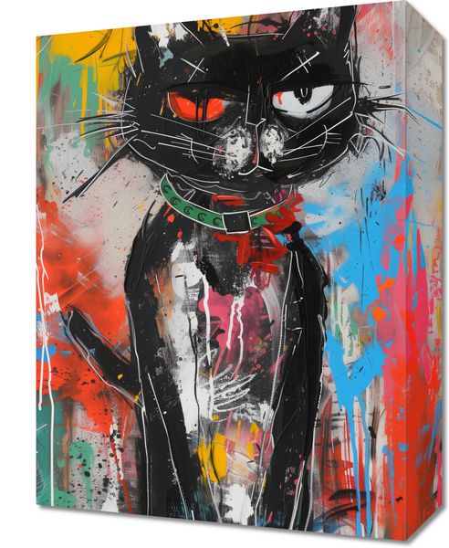 Obraz 30x40cm Gburowaty Kiciak zdjęcie 1