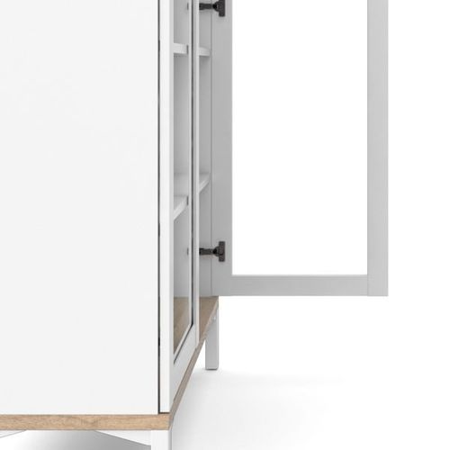 Biała gablota witryna Roomers na Arena.pl