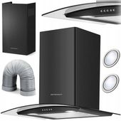 Okap kuchenny kominowy 60 cm Berdsen BT-201 LED