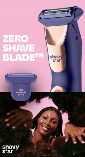 Damska Maszynka do Golenia Miejsc Intymnych Golarka do Ciała Nóg Shavy Star na Arena.pl
