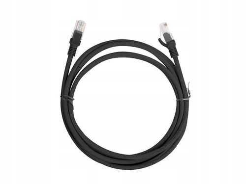 Patchcord Lanberg UTP kat.5e 1m czarny na Arena.pl