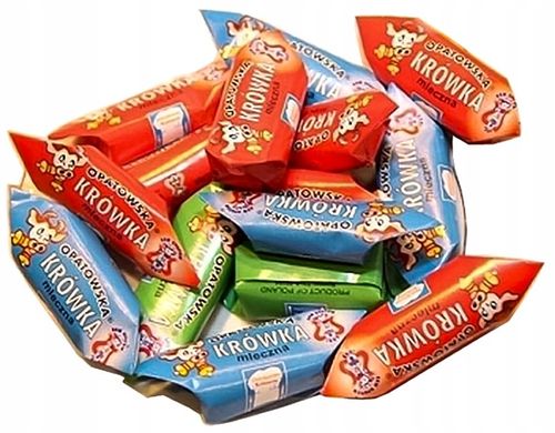 Krówka mleczna Opatowska 1kg Bombonierka Walizka na Arena.pl