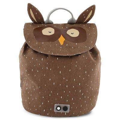 Mr. Owl Mini Plecak Sowa Brązowy zdjęcie 1