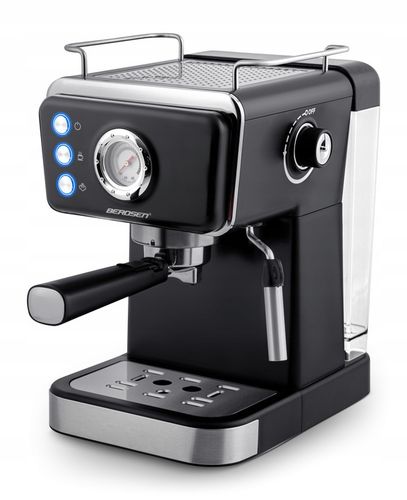 Ekspres do kawy ciśnieniowy kolbowy ze spieniaczem 20bar 1350W Berdsen na Arena.pl