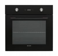 Piekarnik elektryczny Sharp K-60P19BNL-EU Termoobieg Czarny lustrzany