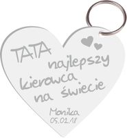 BRELOK ZAWIESZKA grawer prezent dla taty brylok