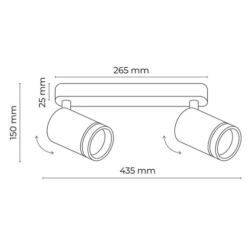 lampa reflektor spot jet white 6913 tk lighting na Arena.pl