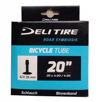 Dętka DELI TIRE 20x4.00 20x4.50 AV 35mm fatbike BOX
