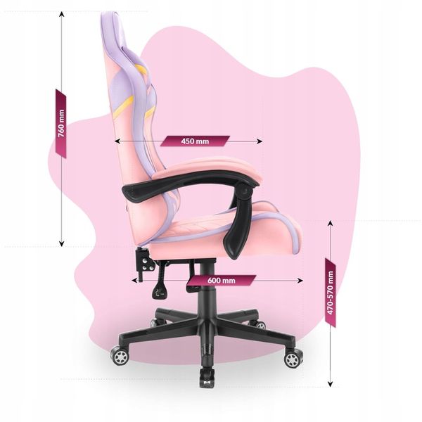 FOTEL GAMINGOWY DLA GRACZA BIUROWY HELL'S zdjęcie 14