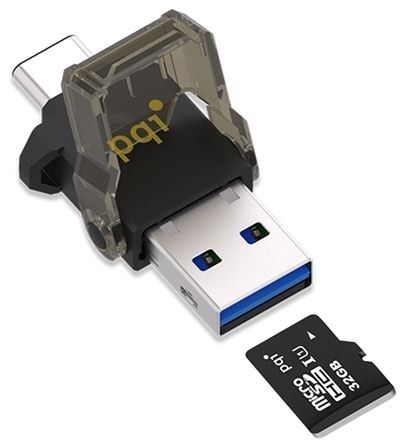 PQI Czytnik kart microSD USB Typ-C Connect 312 na Arena.pl