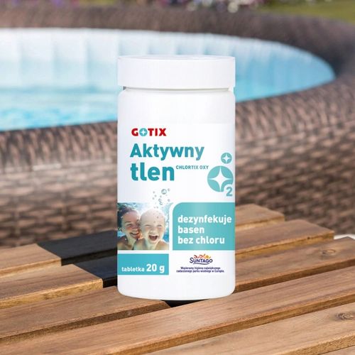 Aktywny tlen MULTIFUNKCYJNY 11w1 do basenu Bez chloru 1kg tabletki na Arena.pl