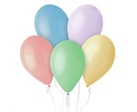 Balony pastelowe jasnokolorowe, 30 cm 100 szt.