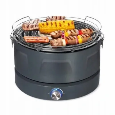 Automatyczny Grill Węglowy Bezdymny +Torba + Baterie na Arena.pl