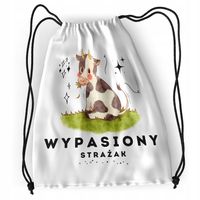 Plecak Dla Strażaka Sportowy Szkolny Worek Torba Z Nadrukiem Ze Zdjęciem