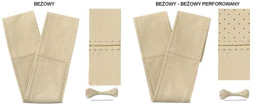 POKROWIEC NA KIEROWNICE ZE SKÓRY BUS VAN SUV TIR na Arena.pl