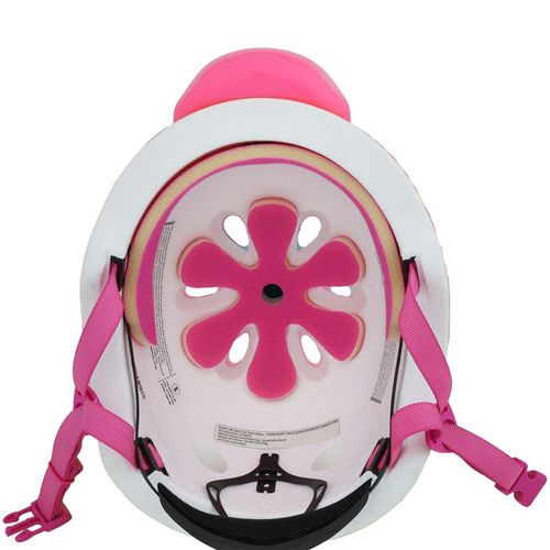Kask juniorski C-PREME SUPER RAINBOW CORN Pink 48-52 cm na Arena.pl