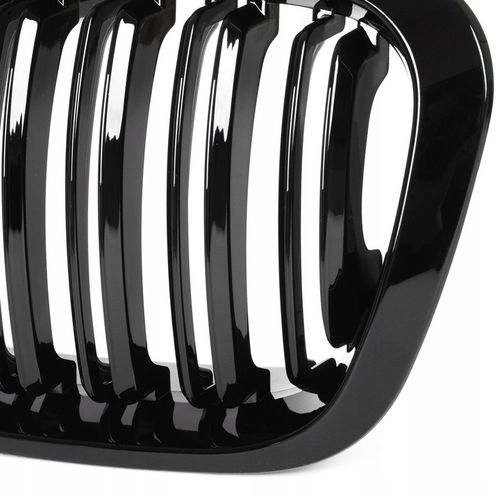 Nerki grill atrapa kratka czarny połysk BMW 3 E46 1998-01 przed liftingiem na Arena.pl