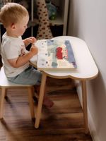 Stolik dla dzieci Chmurka biały
