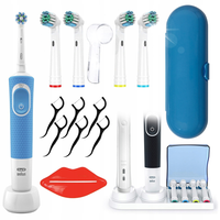 SZCZOTECZKA ELEKTRYCZNA DO ZĘBÓW ORAL-B VITALITY PRO D103 BLUE MEGA ZESTAW
