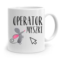 Kubek Informatyka Programisty Operator Myszki Z Nadrukiem Ze Zdjęciem