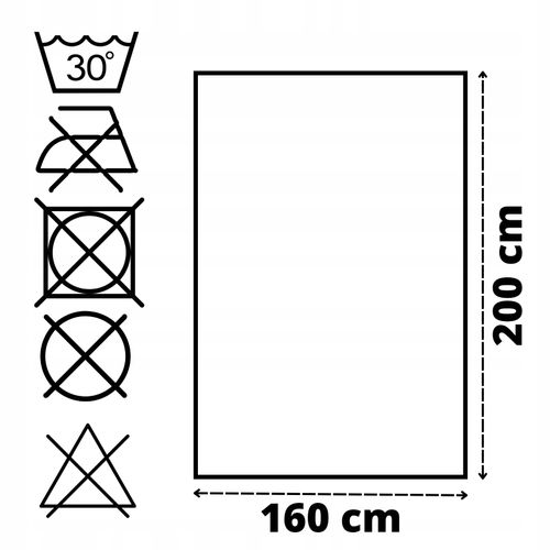 koc moose 160x200cm mix kolor na Arena.pl