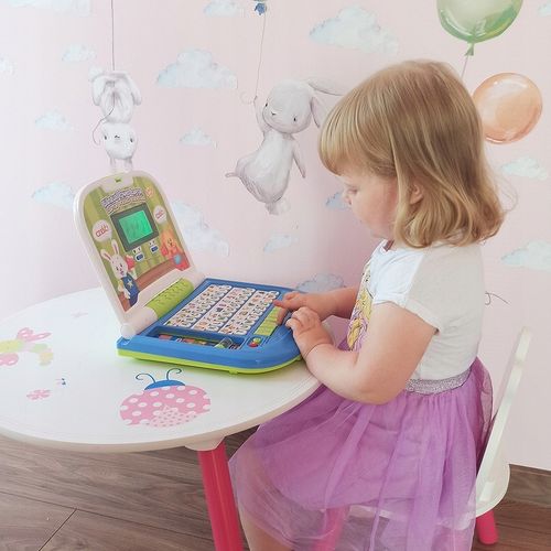 Komputerek dziecięcy laptop dla dzieci interaktywny edukacyjny komputer na Arena.pl