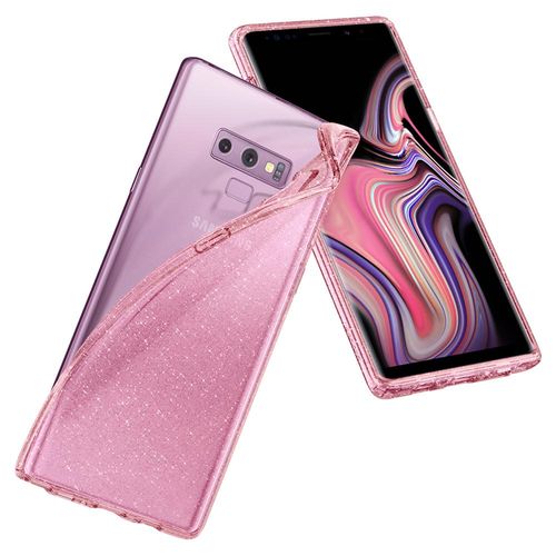 SPIGEN LIQUID CRYSTAL Galaxy Note 9 - GLITTER ROSE na Arena.pl