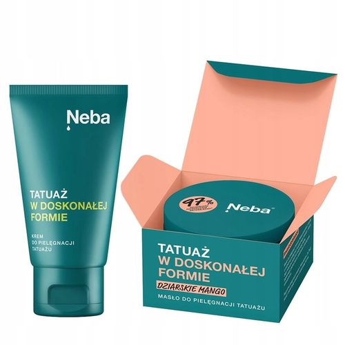 NEBA Masło Krem do Pielęgnacji Regeneracji Tatuażu Dziarskie Mango 100ml na Arena.pl