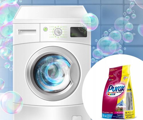 PROSZEK do prania PUROX KOLOR, 10 kg folia, wydajny, ekonomiczny na Arena.pl