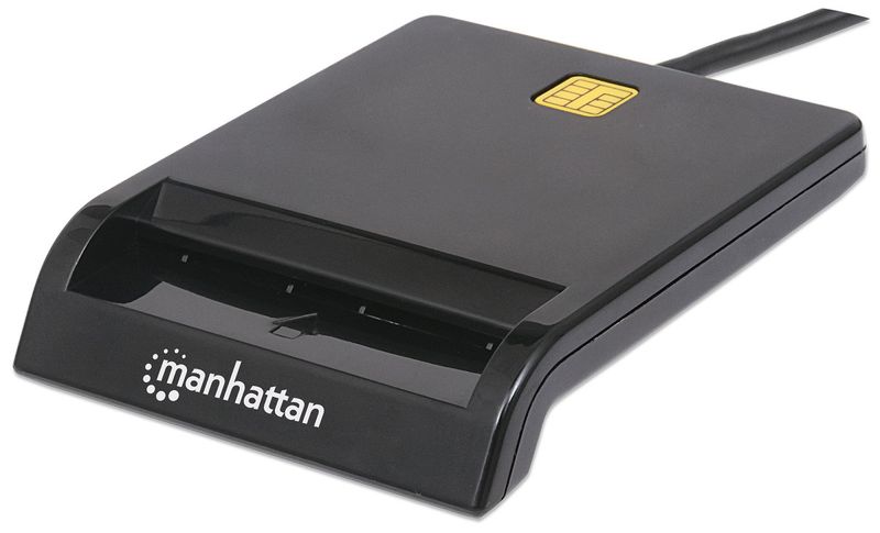 MANHATTAN CZYTNIK KART SMART CARD NA USB 102049 zdjęcie 1