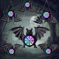 Harrycle Lampiony Nietoperze na Halloween 6 szuk Zasilane Bateriami