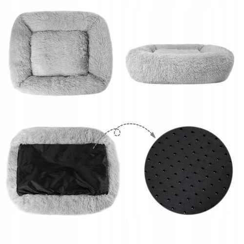 LEGOWISKO Dla Pla Kota Miękkie Puszyste Włochate Poduszka Posłanie 65x55cm na Arena.pl