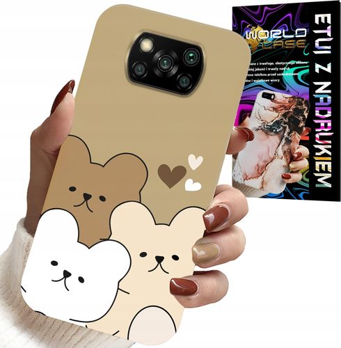 ETUI DO XIAOMI POCO X3 - MIŚ, MISIE WZORY DLA NAJMŁODSZYCH DZIECI na Arena.pl