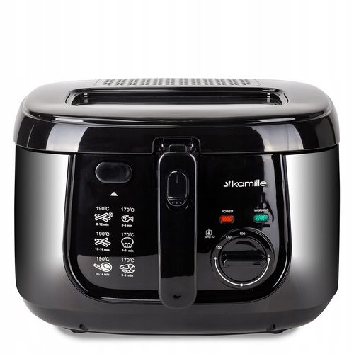 FRYTKOWNICA FRYTOWNICA 2,5L MOCNA ŁATWE SZYBKIE SMAŻENIE FRYTEK na Arena.pl