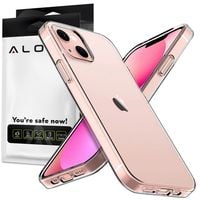 etui silikonowe obudowa alogy case do apple iphone 14 plus przezroczyste