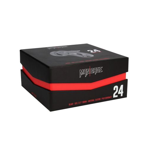 model 24   chastity cage   3.5 / 9 cm   black na Arena.pl