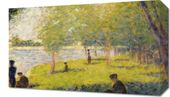 Obraz 50x30cm Study for a Sunday on La Grande Jatte, Seurat