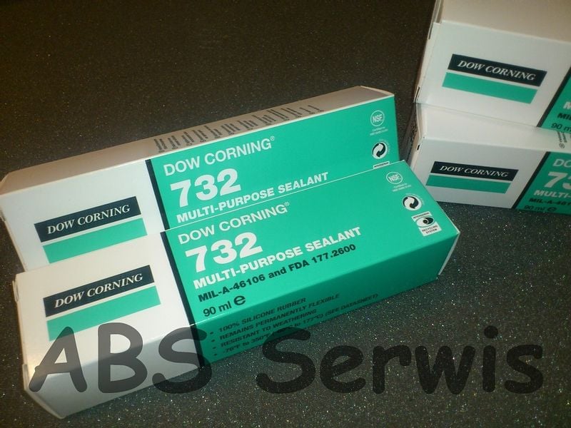 Dowsil 732 - 90ml clear szczeliwo silikonowe zdjęcie 2