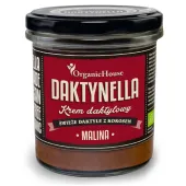 Krem kokosowo-daktylowy z malinami BIO 280 g - Organichouse
