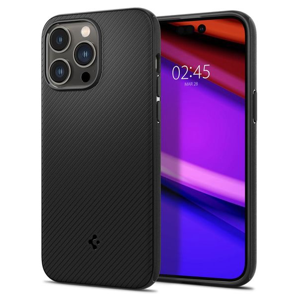 spigen mag armor magsafe iphone 14 pro matte black zdjęcie 2