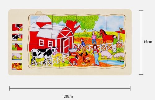 puzzle warstwowe farma tnwx-6348 na Arena.pl