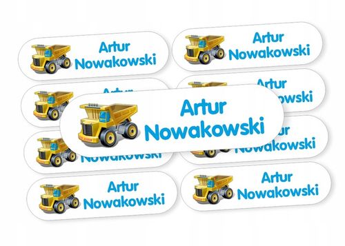 NAKLEJKI IMIENNE WODOODPORNE IMIENNIKI na Arena.pl