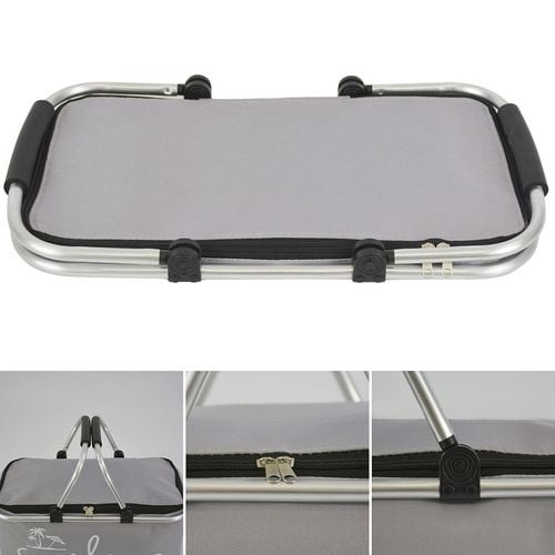 KOSZYK TURYSTYCZNY SKŁADANY TERMICZNY 35L REDCLIFFS SZARY na Arena.pl