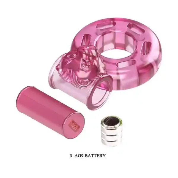 BAILE - Cockring VIBRATOR & CONDOM zdjęcie 5
