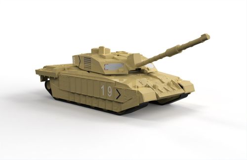 Model plastikowy Quickbuild Challenger Tank Desert na Arena.pl