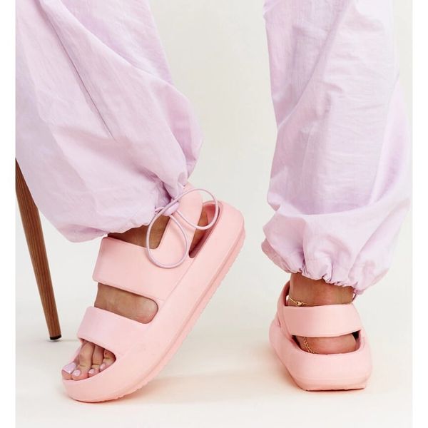 Różowe sandały r.41 zdjęcie 4