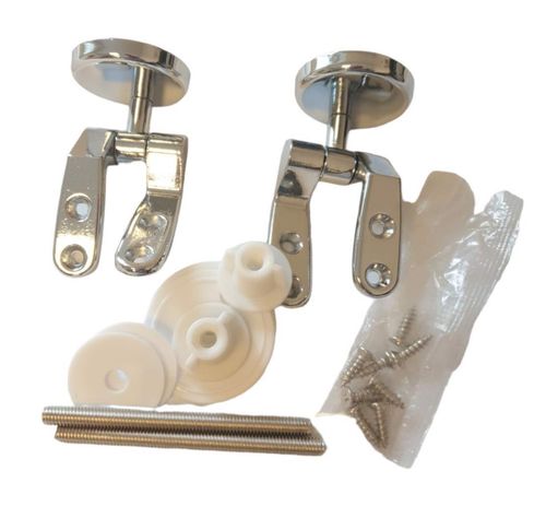 Zawiasy Śruby Do Deski Sedesowej Zestaw na Arena.pl